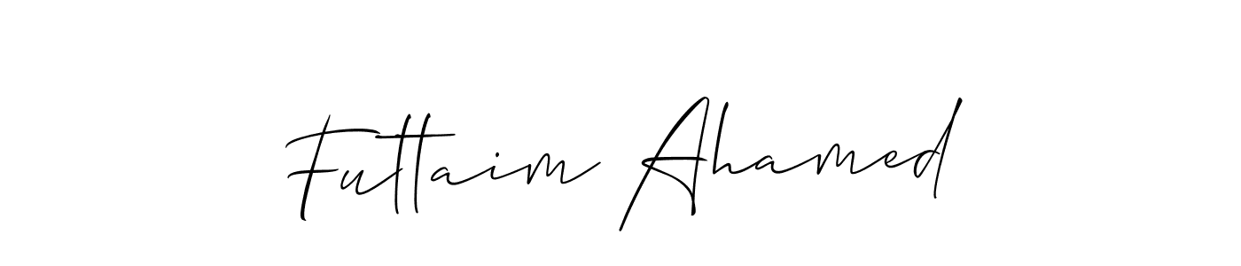 Here are the top 10 professional signature styles for the name Futtaim Ahamed. These are the best autograph styles you can use for your name. Futtaim Ahamed signature style 2 images and pictures png