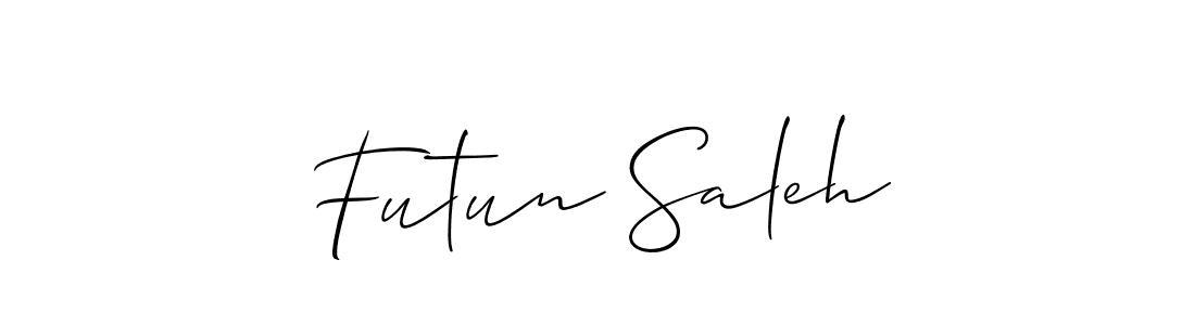 You can use this online signature creator to create a handwritten signature for the name Futun Saleh. This is the best online autograph maker. Futun Saleh signature style 2 images and pictures png