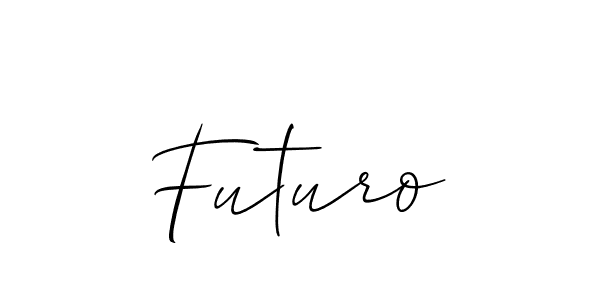 How to Draw Futuro signature style? Allison_Script is a latest design signature styles for name Futuro. Futuro signature style 2 images and pictures png