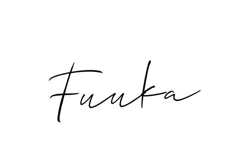 Once you've used our free online signature maker to create your best signature Allison_Script style, it's time to enjoy all of the benefits that Fuuka name signing documents. Fuuka signature style 2 images and pictures png