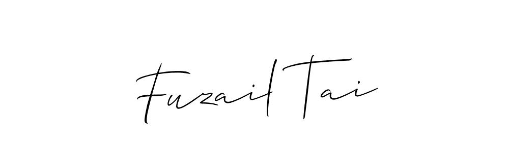 You can use this online signature creator to create a handwritten signature for the name Fuzail Tai. This is the best online autograph maker. Fuzail Tai signature style 2 images and pictures png