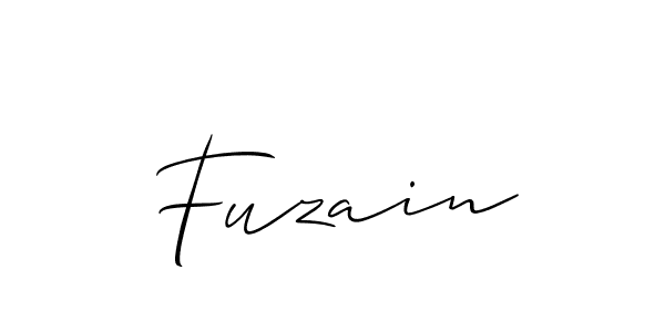 It looks lik you need a new signature style for name Fuzain. Design unique handwritten (Allison_Script) signature with our free signature maker in just a few clicks. Fuzain signature style 2 images and pictures png