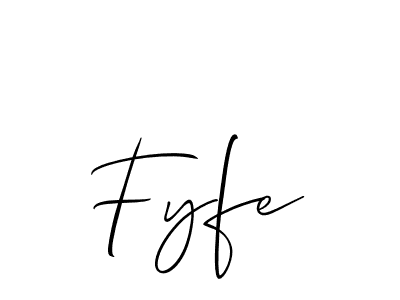 Make a short Fyfe signature style. Manage your documents anywhere anytime using Allison_Script. Create and add eSignatures, submit forms, share and send files easily. Fyfe signature style 2 images and pictures png