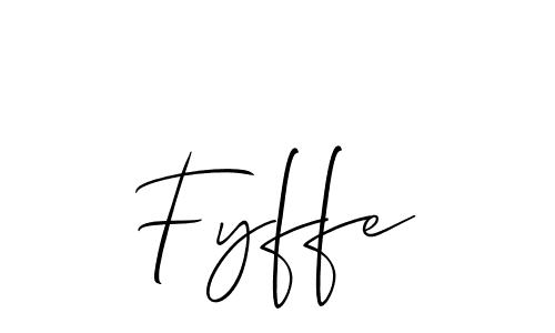 You can use this online signature creator to create a handwritten signature for the name Fyffe. This is the best online autograph maker. Fyffe signature style 2 images and pictures png