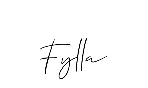 This is the best signature style for the Fylla name. Also you like these signature font (Allison_Script). Mix name signature. Fylla signature style 2 images and pictures png