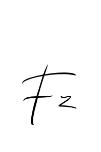 How to Draw Fz signature style? Allison_Script is a latest design signature styles for name Fz. Fz signature style 2 images and pictures png