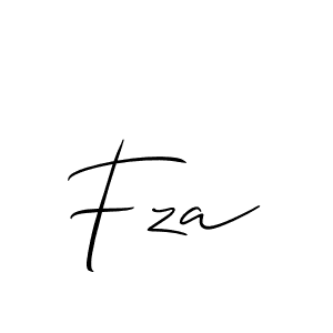 How to make Fza name signature. Use Allison_Script style for creating short signs online. This is the latest handwritten sign. Fza signature style 2 images and pictures png