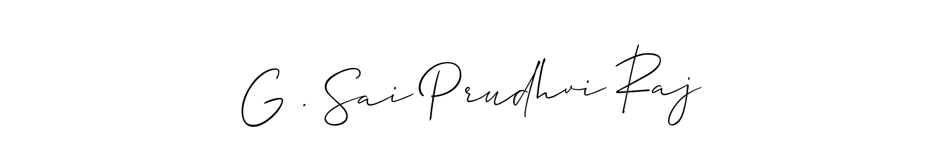 This is the best signature style for the G . Sai Prudhvi Raj name. Also you like these signature font (Allison_Script). Mix name signature. G . Sai Prudhvi Raj signature style 2 images and pictures png