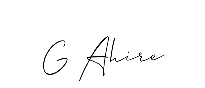 Here are the top 10 professional signature styles for the name G Ahire. These are the best autograph styles you can use for your name. G Ahire signature style 2 images and pictures png