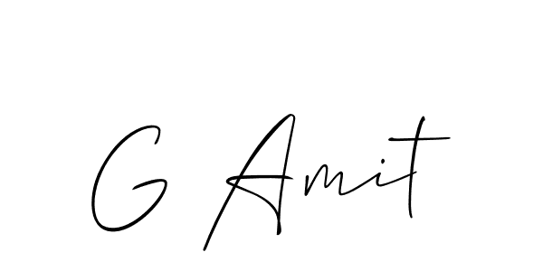 Make a short G Amit signature style. Manage your documents anywhere anytime using Allison_Script. Create and add eSignatures, submit forms, share and send files easily. G Amit signature style 2 images and pictures png