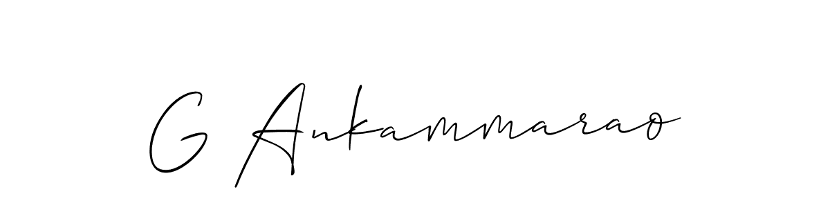 Check out images of Autograph of G Ankammarao name. Actor G Ankammarao Signature Style. Allison_Script is a professional sign style online. G Ankammarao signature style 2 images and pictures png