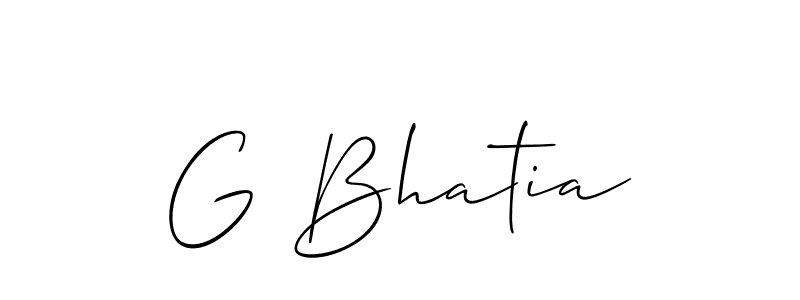 Here are the top 10 professional signature styles for the name G Bhatia. These are the best autograph styles you can use for your name. G Bhatia signature style 2 images and pictures png