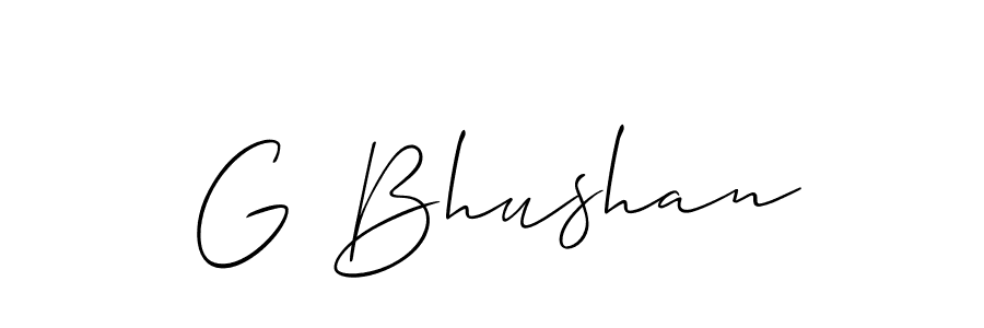 This is the best signature style for the G Bhushan name. Also you like these signature font (Allison_Script). Mix name signature. G Bhushan signature style 2 images and pictures png