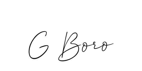 Make a short G Boro signature style. Manage your documents anywhere anytime using Allison_Script. Create and add eSignatures, submit forms, share and send files easily. G Boro signature style 2 images and pictures png