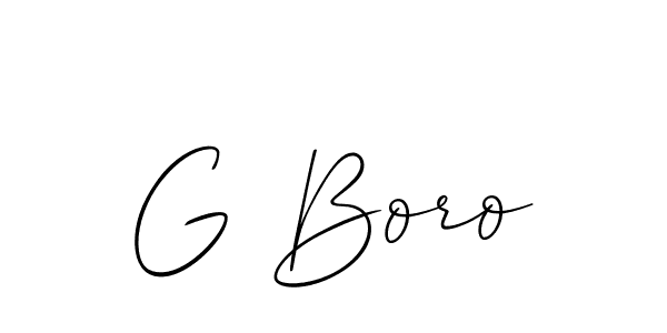 Once you've used our free online signature maker to create your best signature Allison_Script style, it's time to enjoy all of the benefits that G Boro name signing documents. G Boro signature style 2 images and pictures png