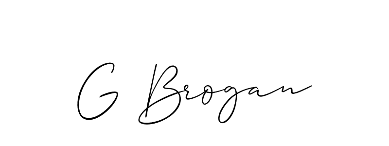 Once you've used our free online signature maker to create your best signature Allison_Script style, it's time to enjoy all of the benefits that G Brogan name signing documents. G Brogan signature style 2 images and pictures png