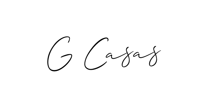 Best and Professional Signature Style for G Casas. Allison_Script Best Signature Style Collection. G Casas signature style 2 images and pictures png