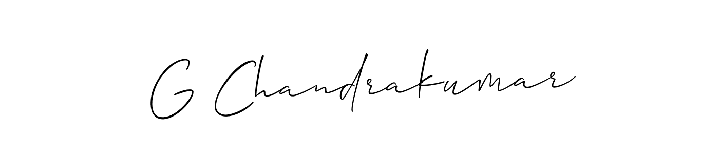 Check out images of Autograph of G Chandrakumar name. Actor G Chandrakumar Signature Style. Allison_Script is a professional sign style online. G Chandrakumar signature style 2 images and pictures png