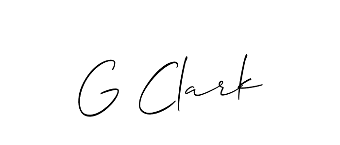 Check out images of Autograph of G Clark name. Actor G Clark Signature Style. Allison_Script is a professional sign style online. G Clark signature style 2 images and pictures png