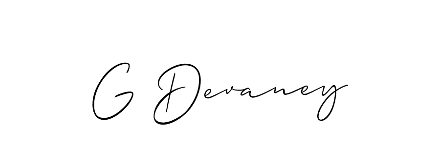 Check out images of Autograph of G Devaney name. Actor G Devaney Signature Style. Allison_Script is a professional sign style online. G Devaney signature style 2 images and pictures png