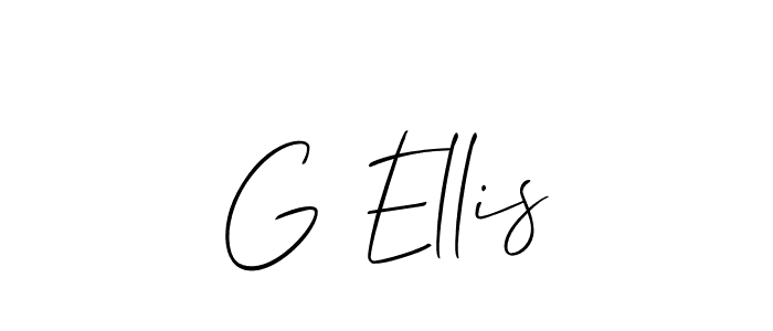 This is the best signature style for the G Ellis name. Also you like these signature font (Allison_Script). Mix name signature. G Ellis signature style 2 images and pictures png