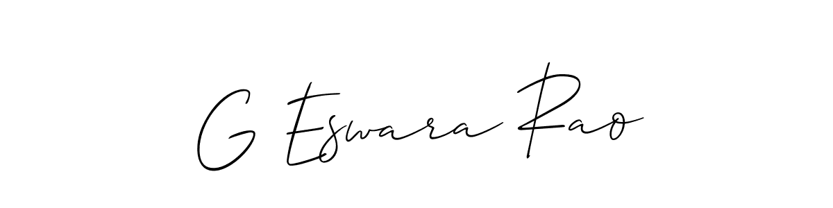 See photos of G Eswara Rao official signature by Spectra . Check more albums & portfolios. Read reviews & check more about Allison_Script font. G Eswara Rao signature style 2 images and pictures png