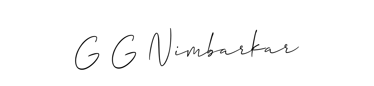 Once you've used our free online signature maker to create your best signature Allison_Script style, it's time to enjoy all of the benefits that G G Nimbarkar name signing documents. G G Nimbarkar signature style 2 images and pictures png