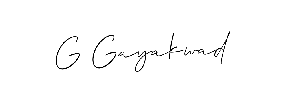 Once you've used our free online signature maker to create your best signature Allison_Script style, it's time to enjoy all of the benefits that G Gayakwad name signing documents. G Gayakwad signature style 2 images and pictures png