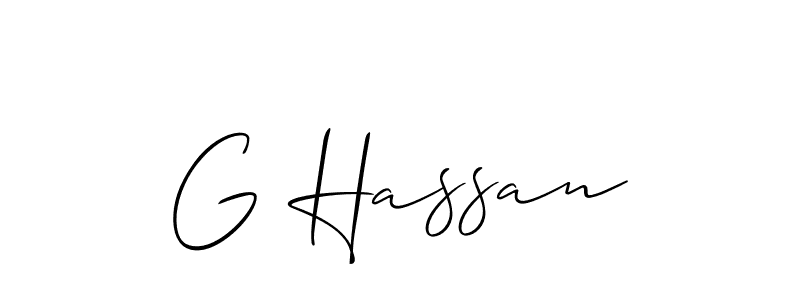 See photos of G Hassan official signature by Spectra . Check more albums & portfolios. Read reviews & check more about Allison_Script font. G Hassan signature style 2 images and pictures png