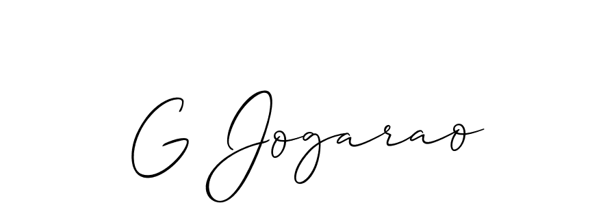 Check out images of Autograph of G Jogarao name. Actor G Jogarao Signature Style. Allison_Script is a professional sign style online. G Jogarao signature style 2 images and pictures png