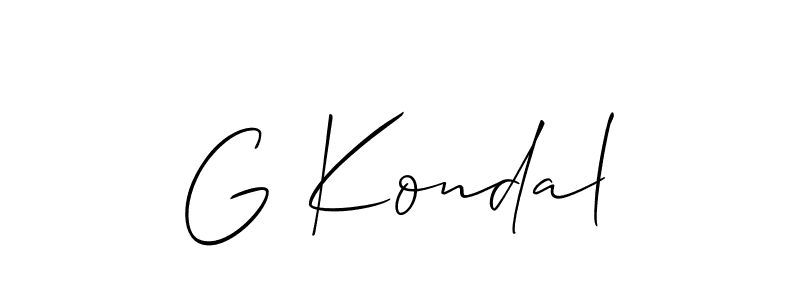 See photos of G Kondal official signature by Spectra . Check more albums & portfolios. Read reviews & check more about Allison_Script font. G Kondal signature style 2 images and pictures png