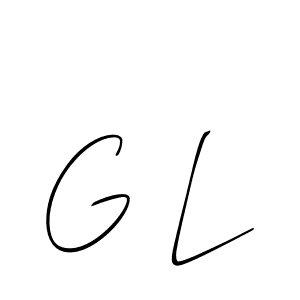 Best and Professional Signature Style for G L. Allison_Script Best Signature Style Collection. G L signature style 2 images and pictures png