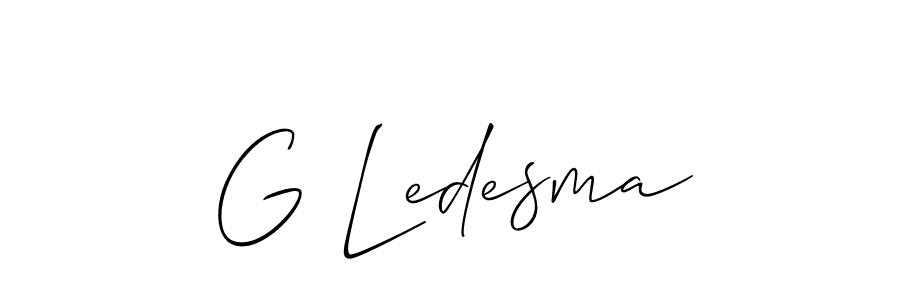 Check out images of Autograph of G Ledesma name. Actor G Ledesma Signature Style. Allison_Script is a professional sign style online. G Ledesma signature style 2 images and pictures png