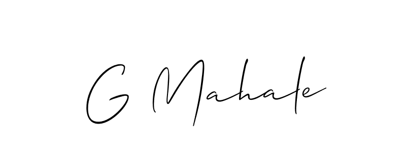 You can use this online signature creator to create a handwritten signature for the name G Mahale. This is the best online autograph maker. G Mahale signature style 2 images and pictures png