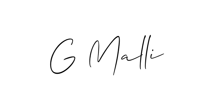 Similarly Allison_Script is the best handwritten signature design. Signature creator online .You can use it as an online autograph creator for name G Malli. G Malli signature style 2 images and pictures png