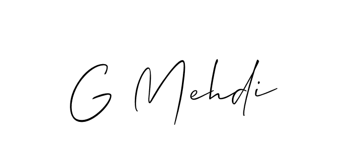 How to Draw G Mehdi signature style? Allison_Script is a latest design signature styles for name G Mehdi. G Mehdi signature style 2 images and pictures png