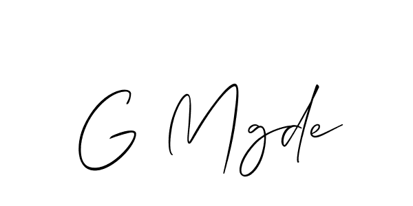 Check out images of Autograph of G Mgde name. Actor G Mgde Signature Style. Allison_Script is a professional sign style online. G Mgde signature style 2 images and pictures png
