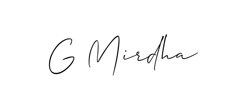 This is the best signature style for the G Mirdha name. Also you like these signature font (Allison_Script). Mix name signature. G Mirdha signature style 2 images and pictures png