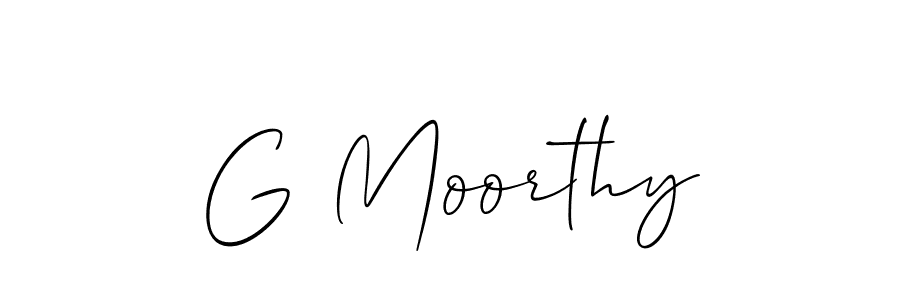 G Moorthy stylish signature style. Best Handwritten Sign (Allison_Script) for my name. Handwritten Signature Collection Ideas for my name G Moorthy. G Moorthy signature style 2 images and pictures png