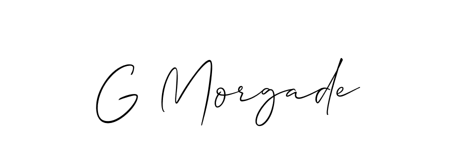 Check out images of Autograph of G Morgade name. Actor G Morgade Signature Style. Allison_Script is a professional sign style online. G Morgade signature style 2 images and pictures png