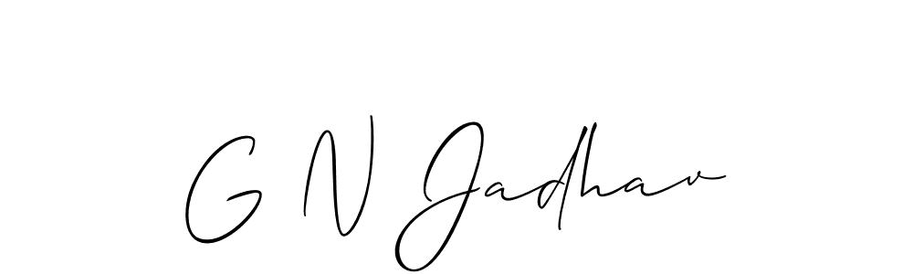 Check out images of Autograph of G N Jadhav name. Actor G N Jadhav Signature Style. Allison_Script is a professional sign style online. G N Jadhav signature style 2 images and pictures png