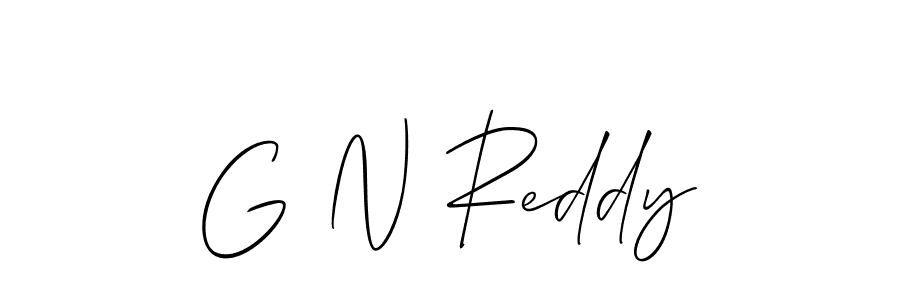 Make a beautiful signature design for name G N Reddy. Use this online signature maker to create a handwritten signature for free. G N Reddy signature style 2 images and pictures png
