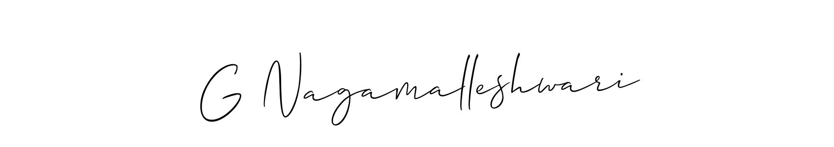 See photos of G Nagamalleshwari official signature by Spectra . Check more albums & portfolios. Read reviews & check more about Allison_Script font. G Nagamalleshwari signature style 2 images and pictures png