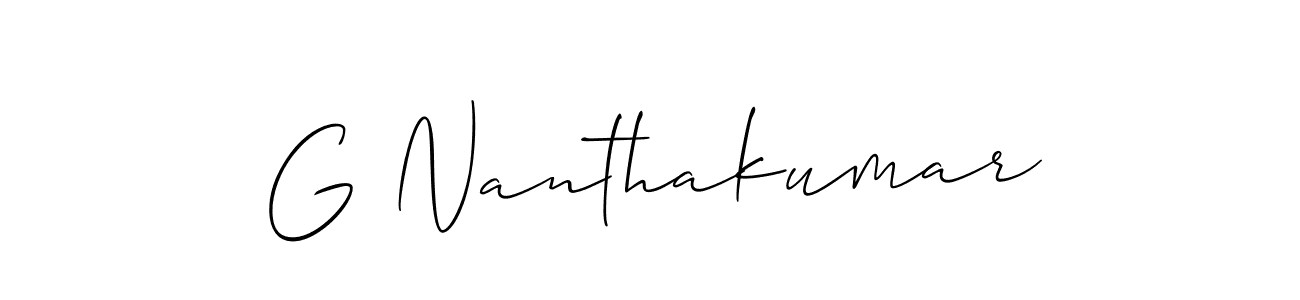 Once you've used our free online signature maker to create your best signature Allison_Script style, it's time to enjoy all of the benefits that G Nanthakumar name signing documents. G Nanthakumar signature style 2 images and pictures png