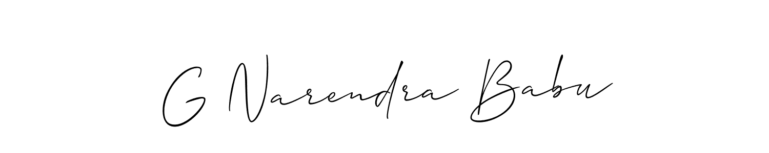 Once you've used our free online signature maker to create your best signature Allison_Script style, it's time to enjoy all of the benefits that G Narendra Babu name signing documents. G Narendra Babu signature style 2 images and pictures png