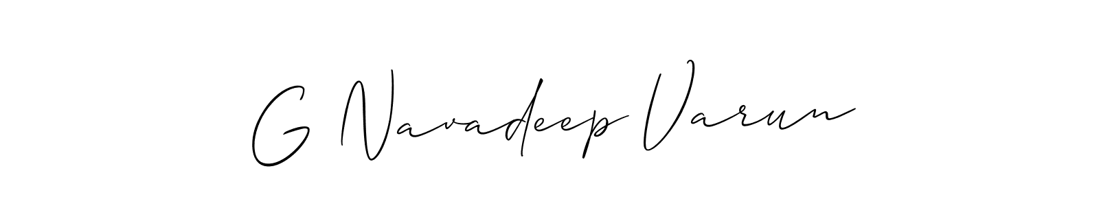 See photos of G Navadeep Varun official signature by Spectra . Check more albums & portfolios. Read reviews & check more about Allison_Script font. G Navadeep Varun signature style 2 images and pictures png