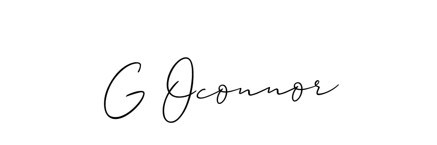 Check out images of Autograph of G Oconnor name. Actor G Oconnor Signature Style. Allison_Script is a professional sign style online. G Oconnor signature style 2 images and pictures png