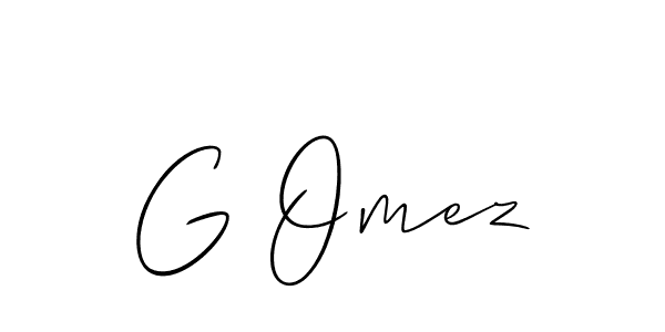 Similarly Allison_Script is the best handwritten signature design. Signature creator online .You can use it as an online autograph creator for name G Omez. G Omez signature style 2 images and pictures png