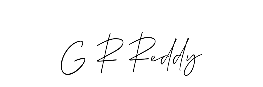 G R Reddy stylish signature style. Best Handwritten Sign (Allison_Script) for my name. Handwritten Signature Collection Ideas for my name G R Reddy. G R Reddy signature style 2 images and pictures png