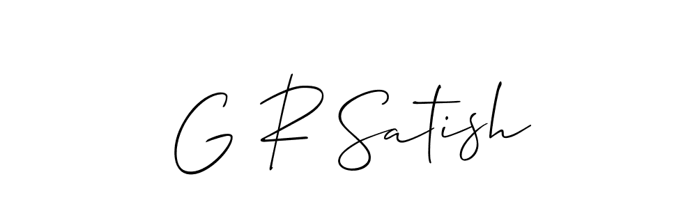 Here are the top 10 professional signature styles for the name G R Satish. These are the best autograph styles you can use for your name. G R Satish signature style 2 images and pictures png